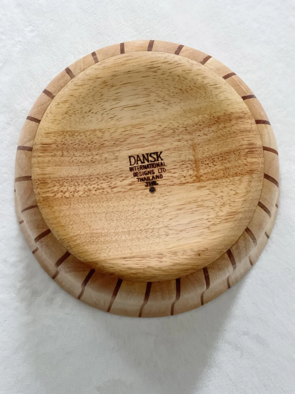 Dansk Jens Quistgaard Teak Staved Salad Bowl Set 13” Servers Danish Modern MCM